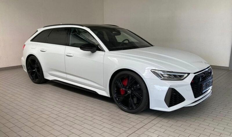 Gebraucht Audi RS6 Sport 600 PS (441 kW) 2021 Gletscherweiß metallic Kombi