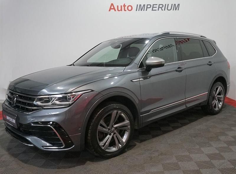 Grau Gebraucht 2022 VW Tiguan Allspace R-line SUV | 34.990 € (Fairer Preis) - Bild 1/4