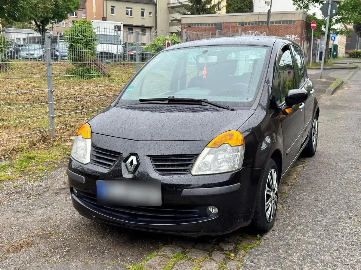 Gebraucht Renault Modus 114 PS (83 kW) 2005 Schwarz Van / Kleinbus