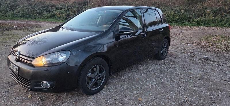 Gebraucht VW Golf VI Team 80 PS (58 kW) 2010 Schwarz Kleinwagen
