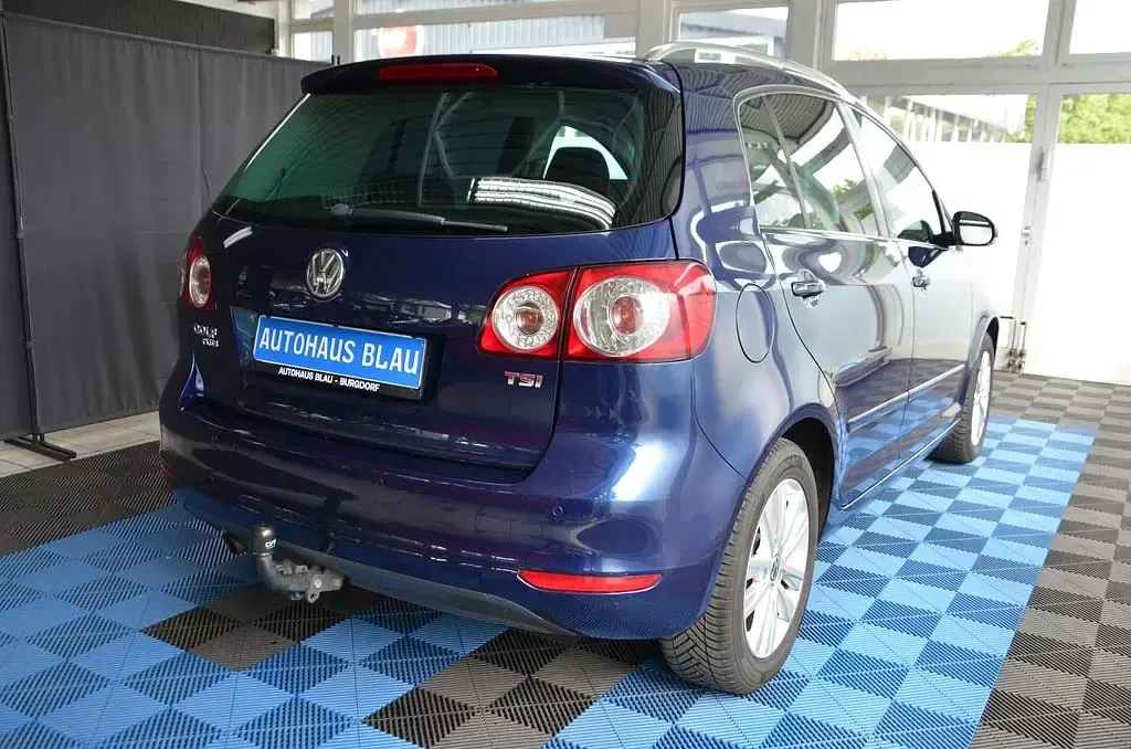 Gebraucht VW Golf Plus Cross Style 105 PS (77 kW) 2012 Blau Van / Kleinbus
