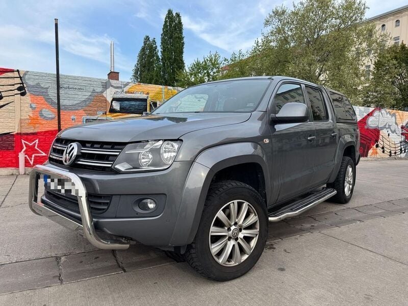 Grau Gebraucht 2015 VW Amarok Trendline Abholung | 17.999 € (Superpreis) - Bild 1/4