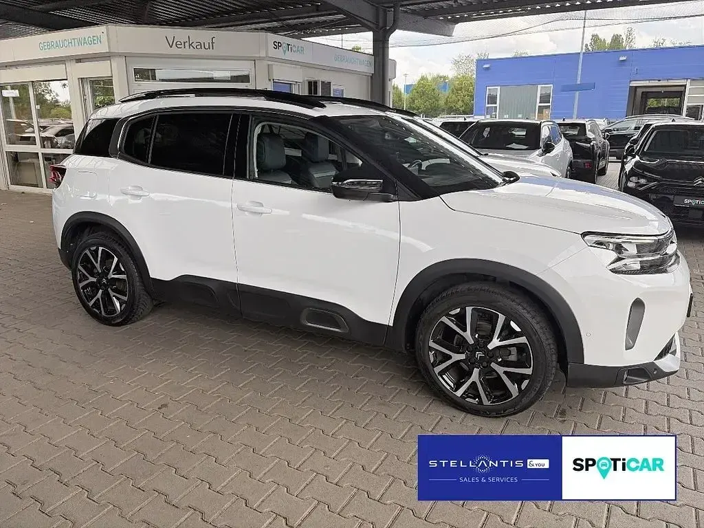Gebraucht Citroën C5 Aircross PureTech 131 PS (96 kW) 2023 Weiß SUV