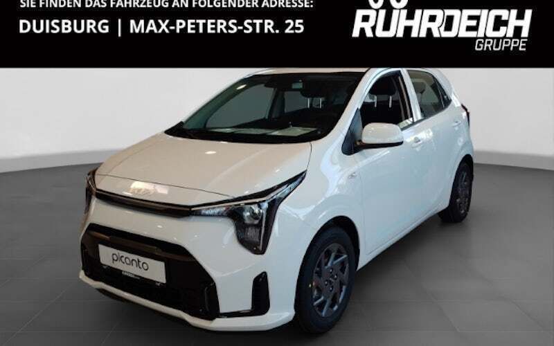 Weiss Gebraucht 2025 Kia Picanto Vision Kleinwagen | 16.940 € (Etwas zu teuer) - Bild 1/4