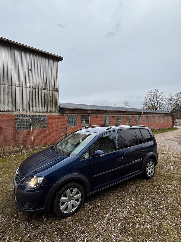 Gebraucht VW Touran Cross 140 PS (102 kW) 2008 Blau Van / Kleinbus