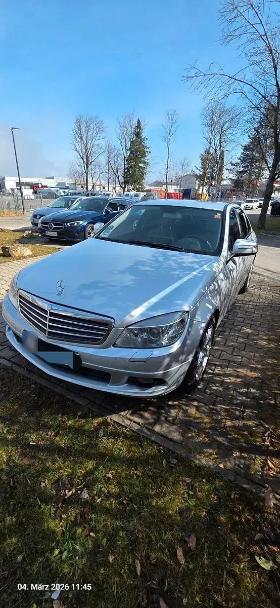 Usata Mercedes C180 156 CV (114 kW) 2008 Argento Berlina