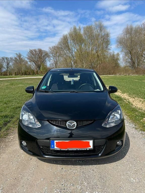 Gebraucht Mazda 2 75 PS (55 kW) 2008 Schwarz Kleinwagen