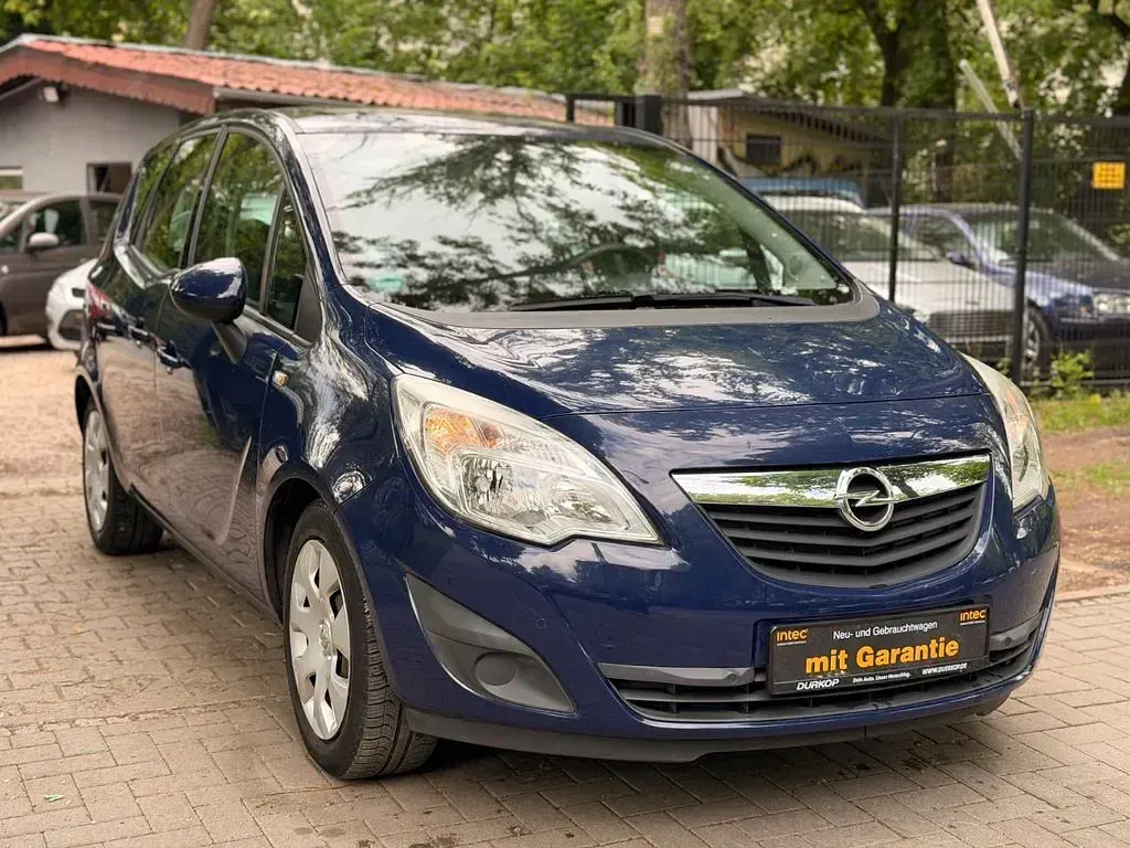 Gebraucht Opel Meriva 101 PS (74 kW) 2012 Blau Van / Kleinbus