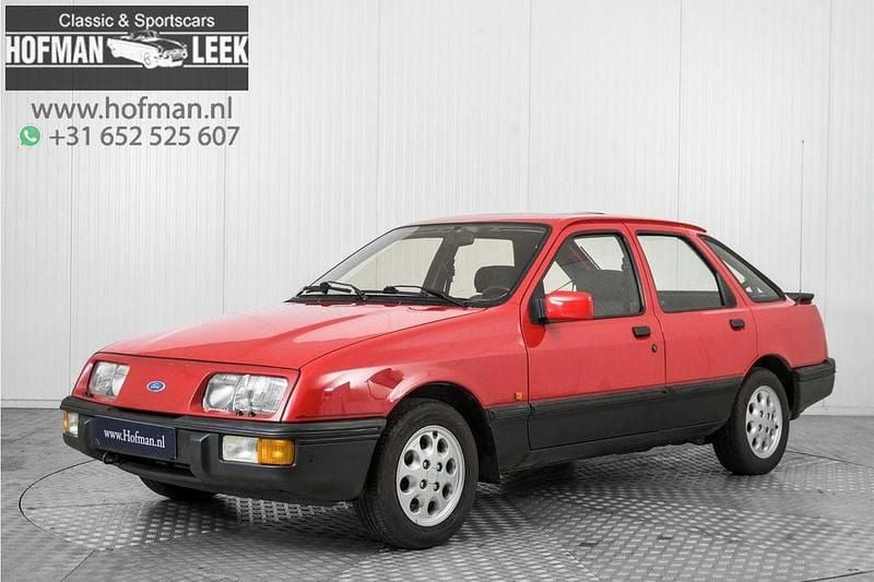 Gebraucht Ford Sierra S 120 PS (88 kW) 1987 Rot Limousine
