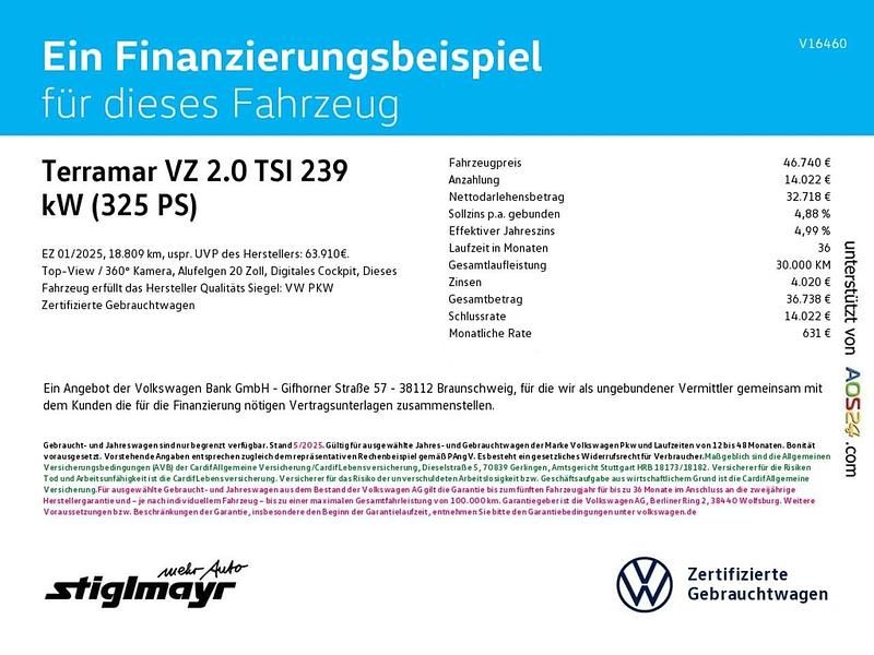 Gebraucht Cupra Terramar VZ 325 PS (239 kW) 2025 Mythosschwarz SUV