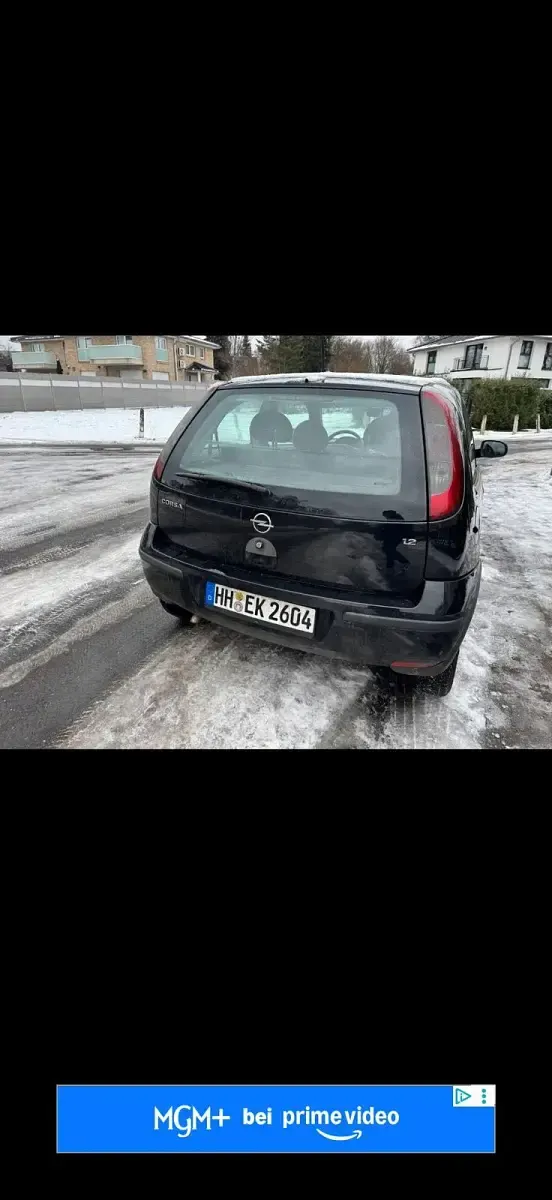 Usata Opel Corsa 75 CV (55 kW) 2004 Nero Utilitaria