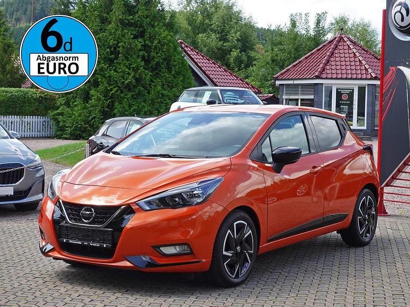 Orange Gebraucht 2022 Nissan Micra Kleinwagen | 16.490 € (Fairer Preis) - Bild 1/4