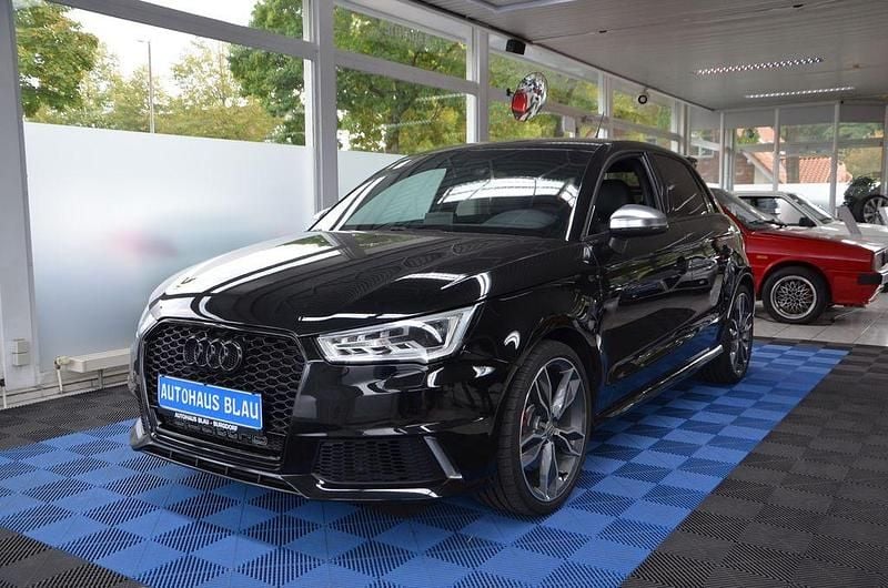 Schwarz Gebraucht 2018 Audi S1 Sportback Sport Kleinwagen | 21.990 € (Fairer Preis) - Bild 1/4