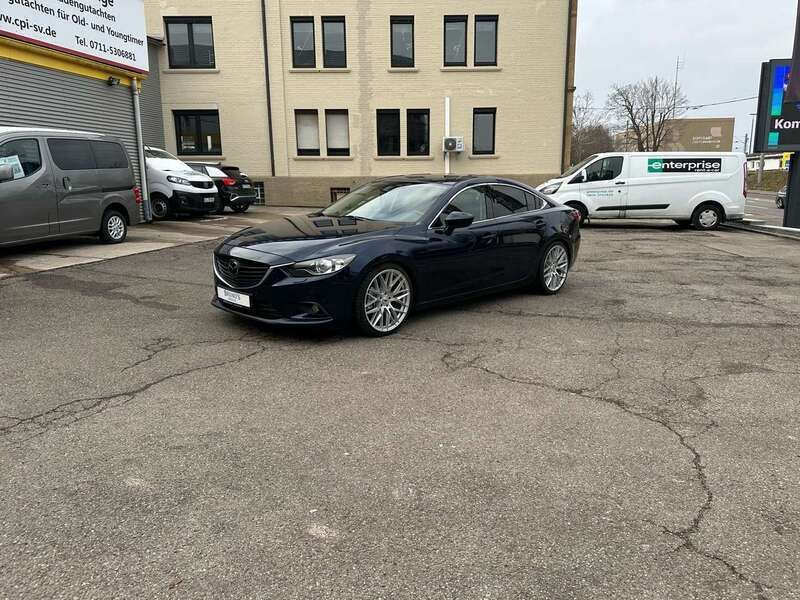 Blau Gebraucht 2014 Mazda 6 Sports-Line Kombi | 12.499 € (Teuer) - Bild 1/4