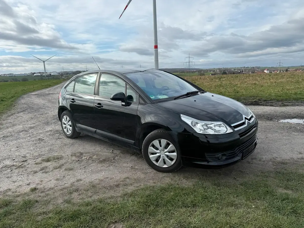 Gebraucht Citroën C4 110 PS (80 kW) 2008 Schwarz Limousine