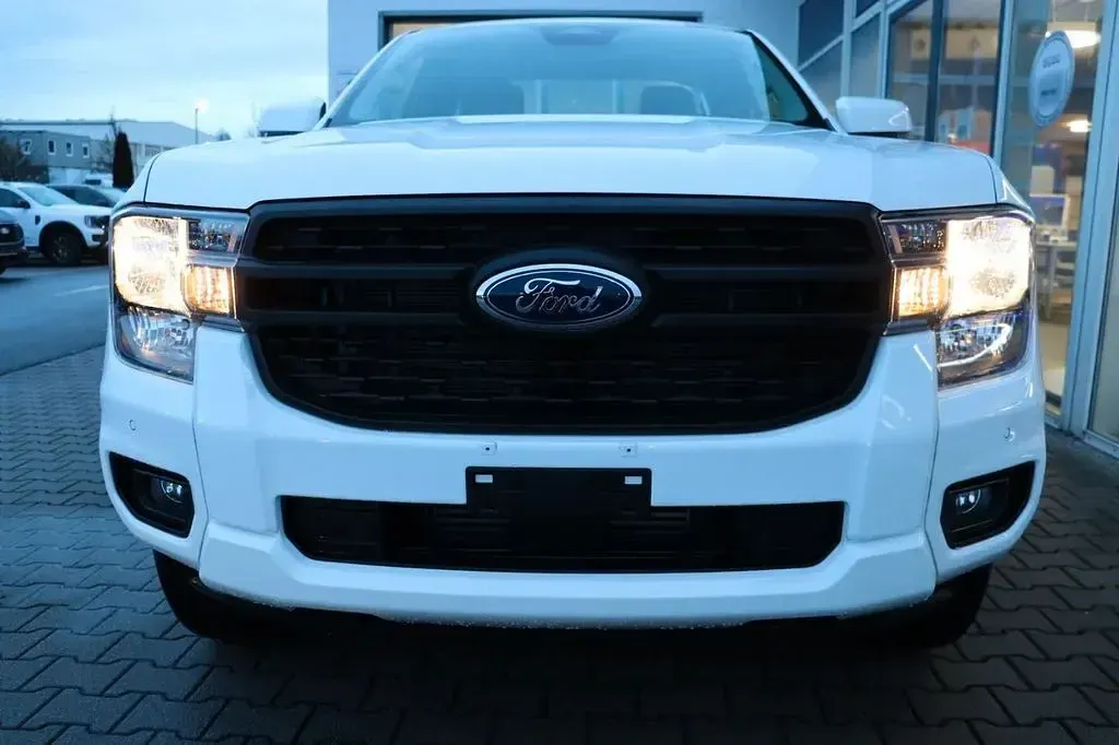 Ny Ford Ranger XLT 241 HK (177 kW) 2026 Hvid Pickup / Ladvogn