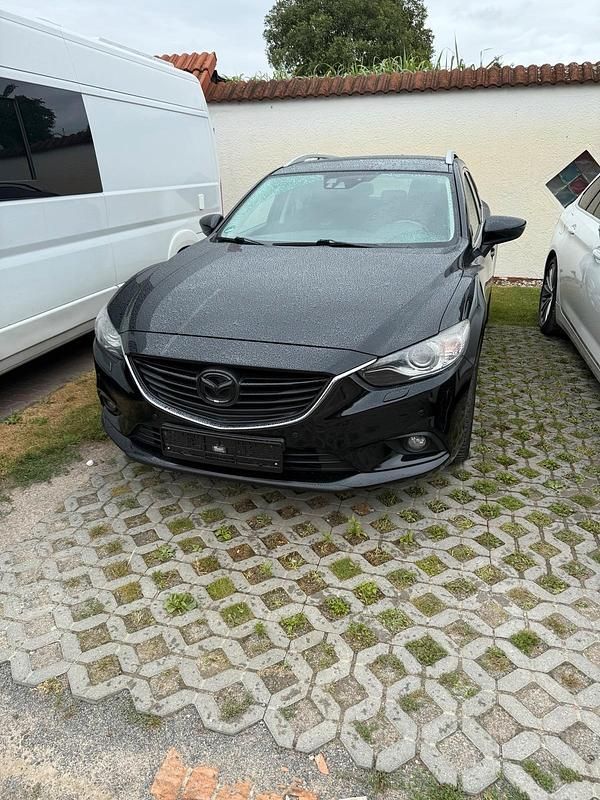 Schwarz Gebraucht 2013 Mazda 6 Sports-Line Kombi | 8.200 € (Guter Preis) - Bild 1/4