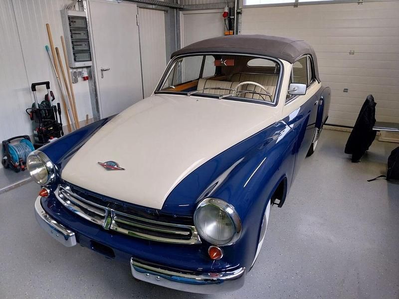 Blau Gebraucht 1958 Wartburg 311 Limousine | 71.999 € - Bild 1/4