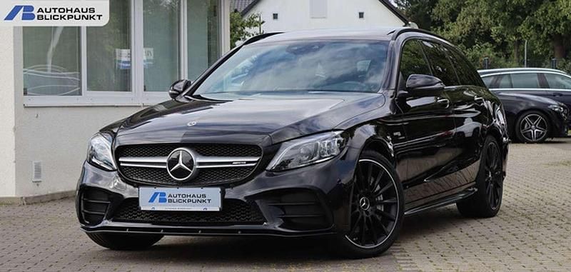 Obsidianschwarz (metallic) Gebraucht 2020 Mercedes C43 AMG AMG Kombi | 44.980 € (Fairer Preis) - Bild 1/4