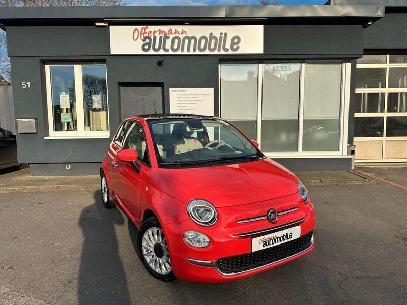 Rot Gebraucht 2017 Fiat 500 Lounge Kleinwagen | 9.150 € (Fairer Preis) - Bild 1/4