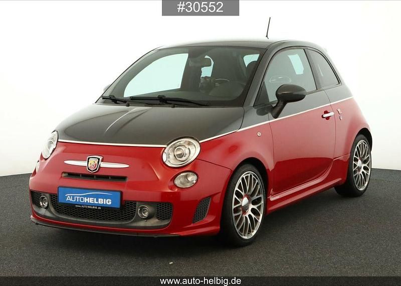 Gebraucht Abarth 595 Turismo 160 PS (117 kW) 2016 Grigio pista / rosso officina Kleinwagen