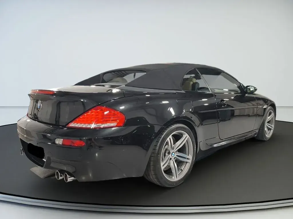 Gebraucht BMW M6 Cabriolet Sport Line 507 PS (372 kW) 2007 Schwarz Cabrio