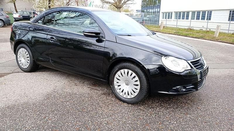 Brugt VW Eos 122 HK (89 kW) 2010 Sort Cabriolet
