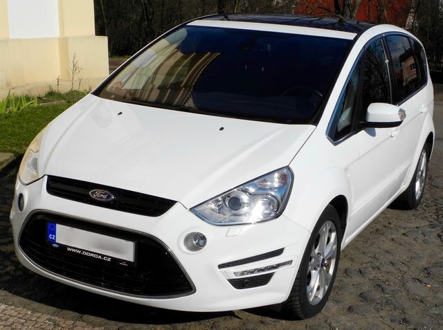 Gebraucht Ford S-MAX S 163 PS (119 kW) 2010 Weiß Van / Kleinbus