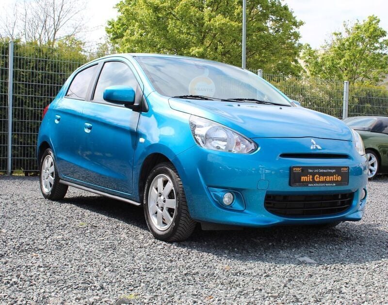 Blau Gebraucht 2014 Mitsubishi Space Star Limousine | 6.100 € (Fairer Preis) - Bild 1/4