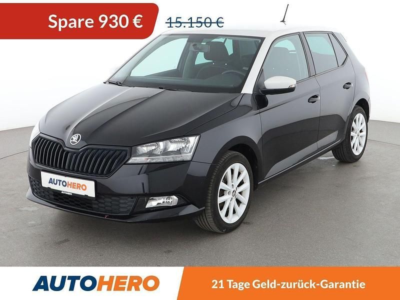 Schwarz Gebraucht 2020 Skoda Fabia Ambition Kleinwagen | 14.140 € (Fairer Preis) - Bild 1/3