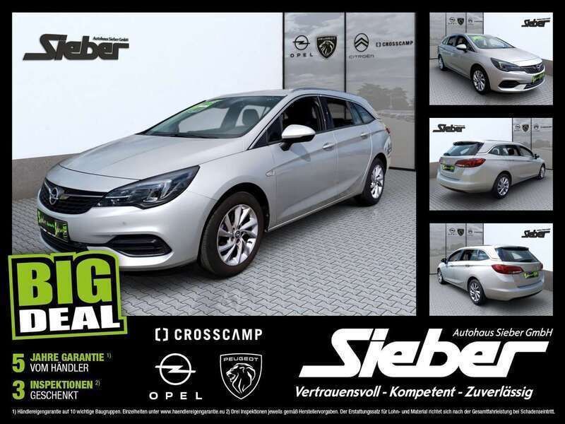 Argon silber/ice silver (m2) Gebraucht 2019 Opel Astra Elegance Kombi | 16.990 € (Etwas zu teuer) - Bild 1/4