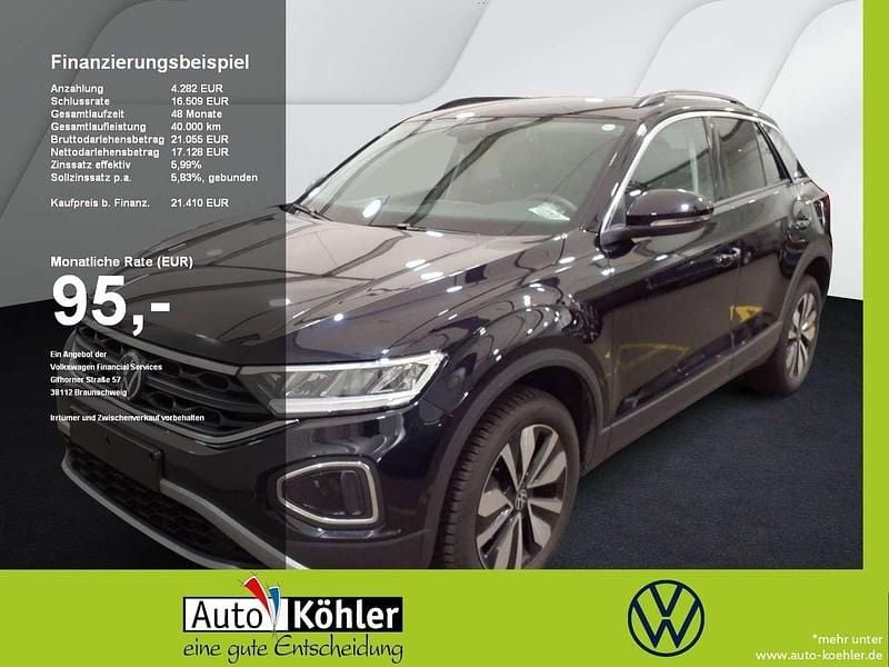 Gebraucht VW T-Roc Goal 116 PS (85 kW) 2025 Deep black perleffekt SUV