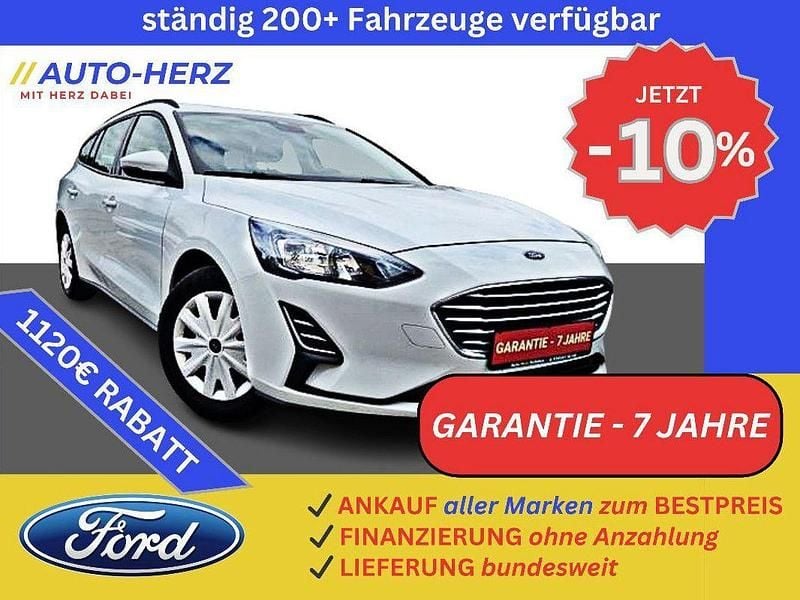 Weiß Gebraucht 2021 Ford Focus Kombi | 10.990 € (Superpreis) - Bild 1/3