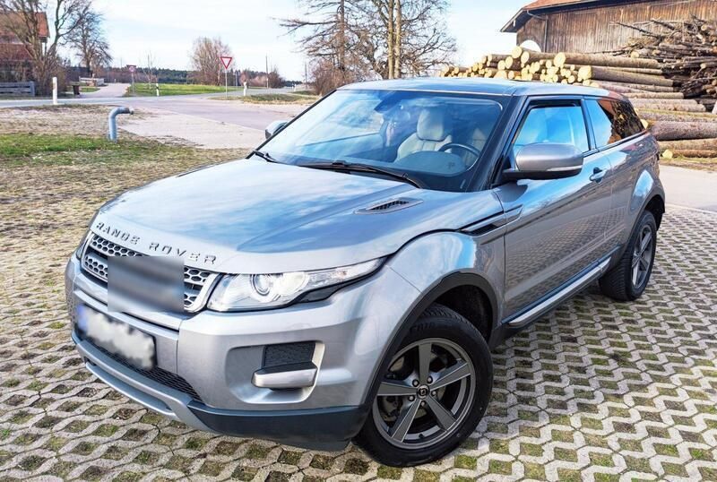 Grau Gebraucht 2012 Land Rover Range Rover evoque Coupé | 18.490 € - Bild 1/4