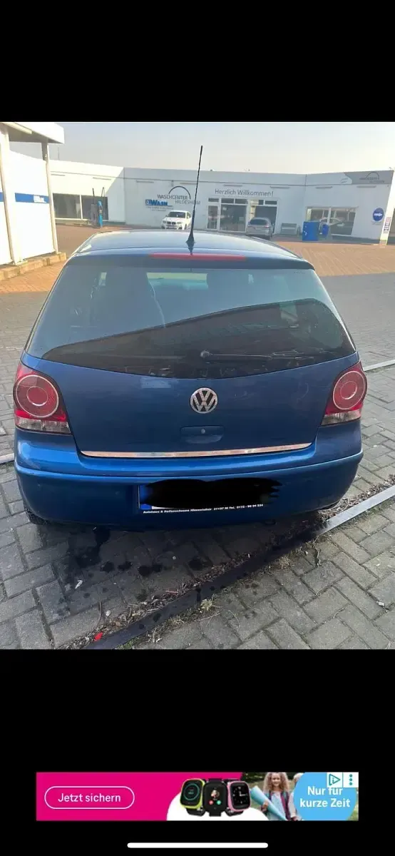 Gebraucht VW Polo 64 PS (47 kW) 2006 Blau Kleinwagen