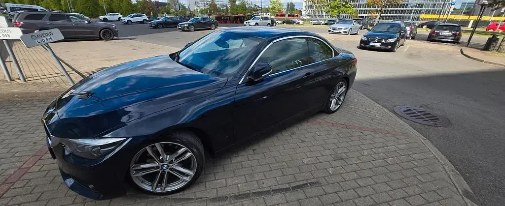 Gebraucht BMW 430 Cabriolet Luxury Line 258 PS (189 kW) 2017 Blau Cabrio