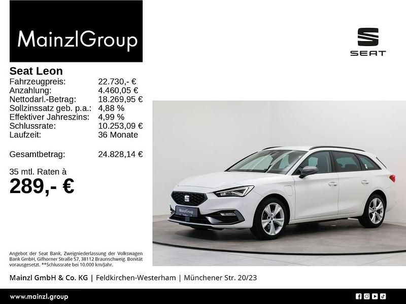 Gebraucht Seat Leon ST FR 204 PS (150 kW) 2022 Weiß Kombi