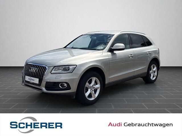 Cuvéesilber metallic Gebraucht 2015 Audi Q5 Comfort SUV | 16.900 € (Superpreis) - Bild 1/4