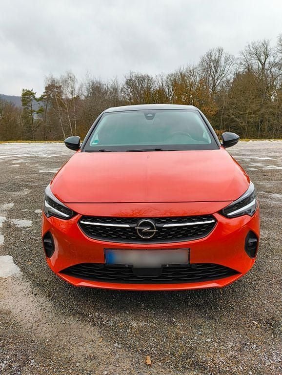 Gebraucht Opel Corsa-e Elegance 100 kW (136 PS) 2020 Orange Kleinwagen