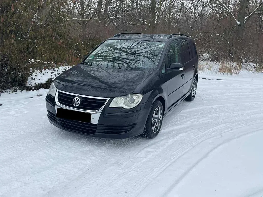 Gebraucht VW Touran 170 PS (125 kW) 2008 Schwarz Van / Kleinbus