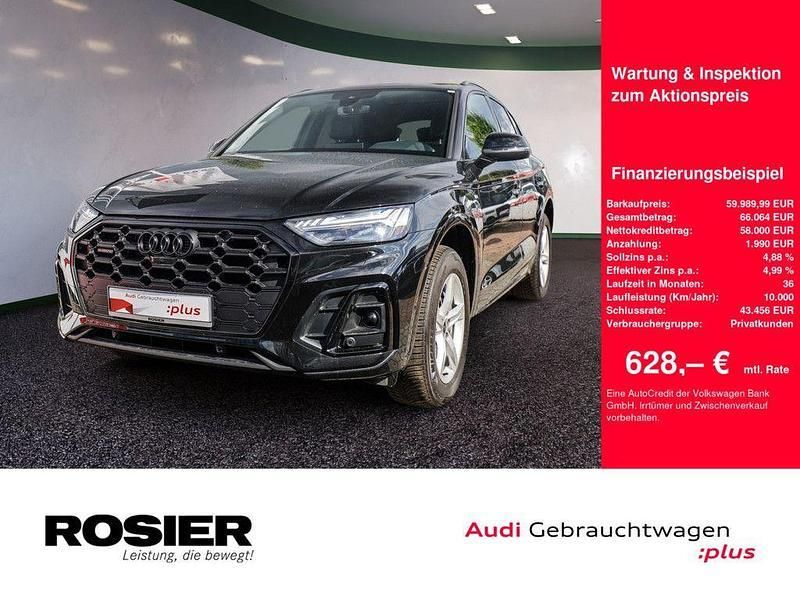 Mythosschwarz metallic Gebraucht 2024 Audi Q5 Ambiente SUV | 59.990 € (Teuer) - Bild 1/4