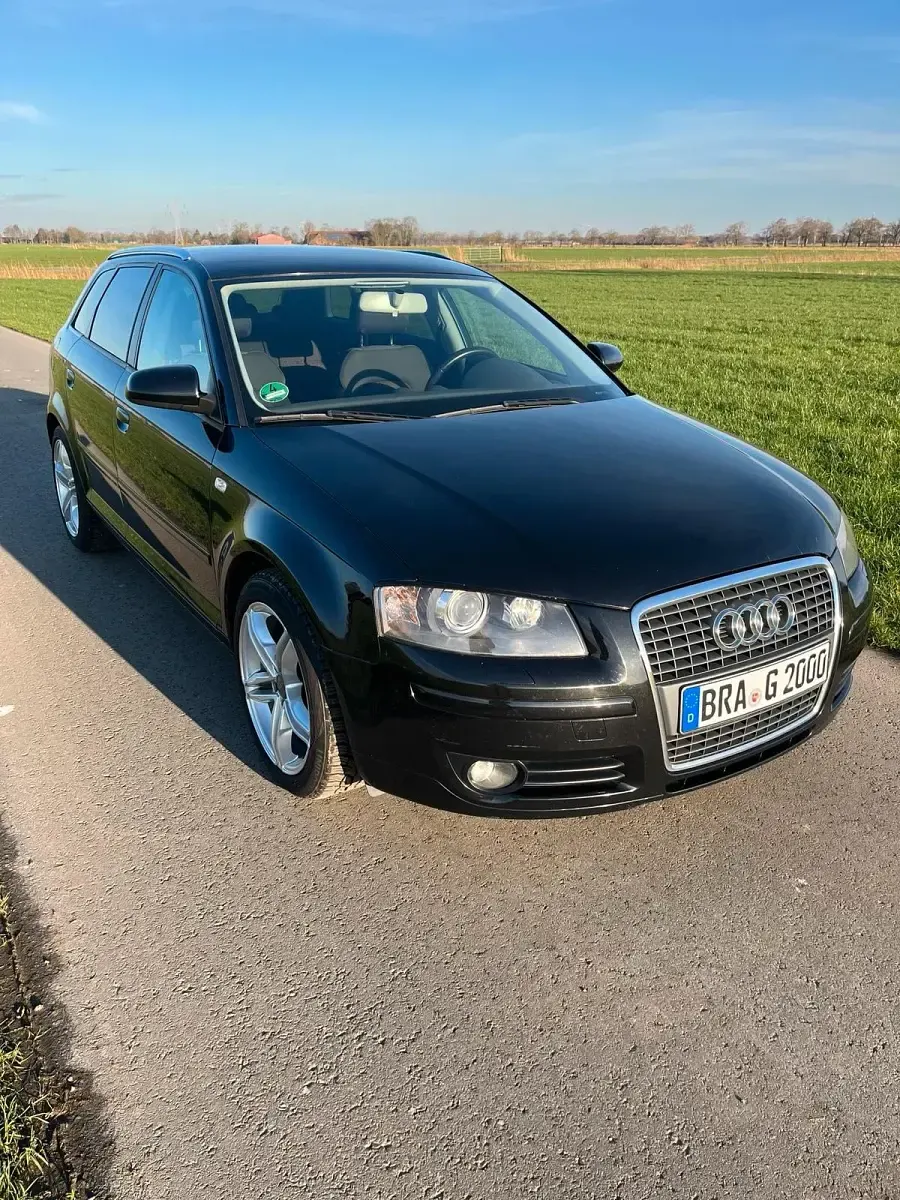 Gebraucht Audi A3 125 PS (91 kW) 2008 Schwarz Kleinwagen