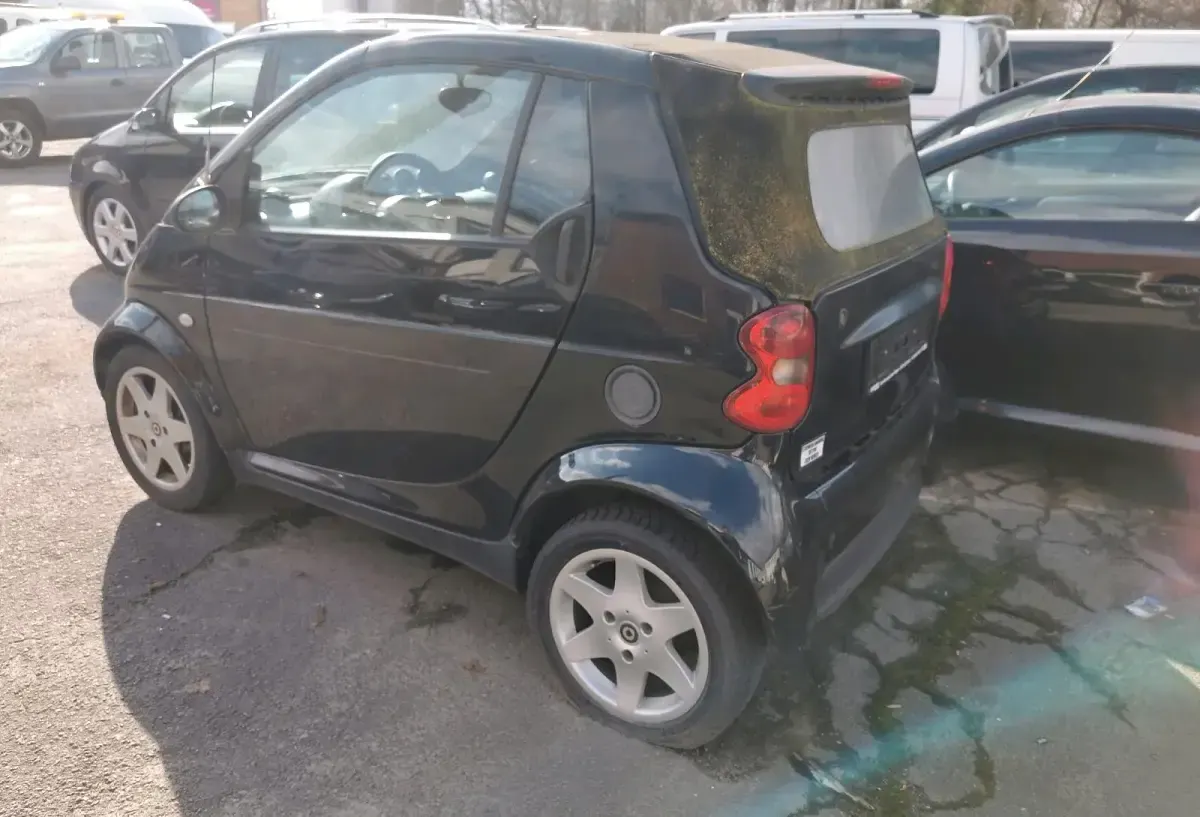 Gebraucht Smart ForTwo Cabrio 40 PS (29 kW) 2003 Schwarz Cabrio