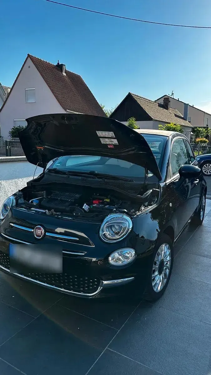Gebraucht Fiat 500C 69 PS (50 kW) 2019 Schwarz Cabrio