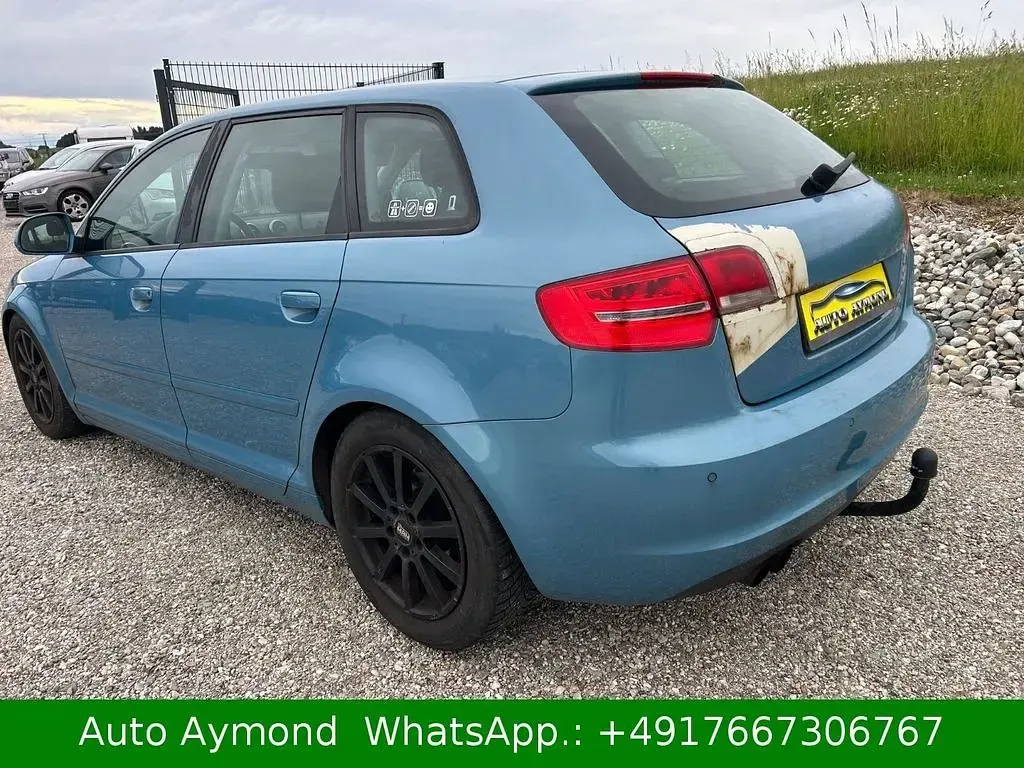 Gebraucht Audi A3 140 PS (102 kW) 2008 Blau Kleinwagen