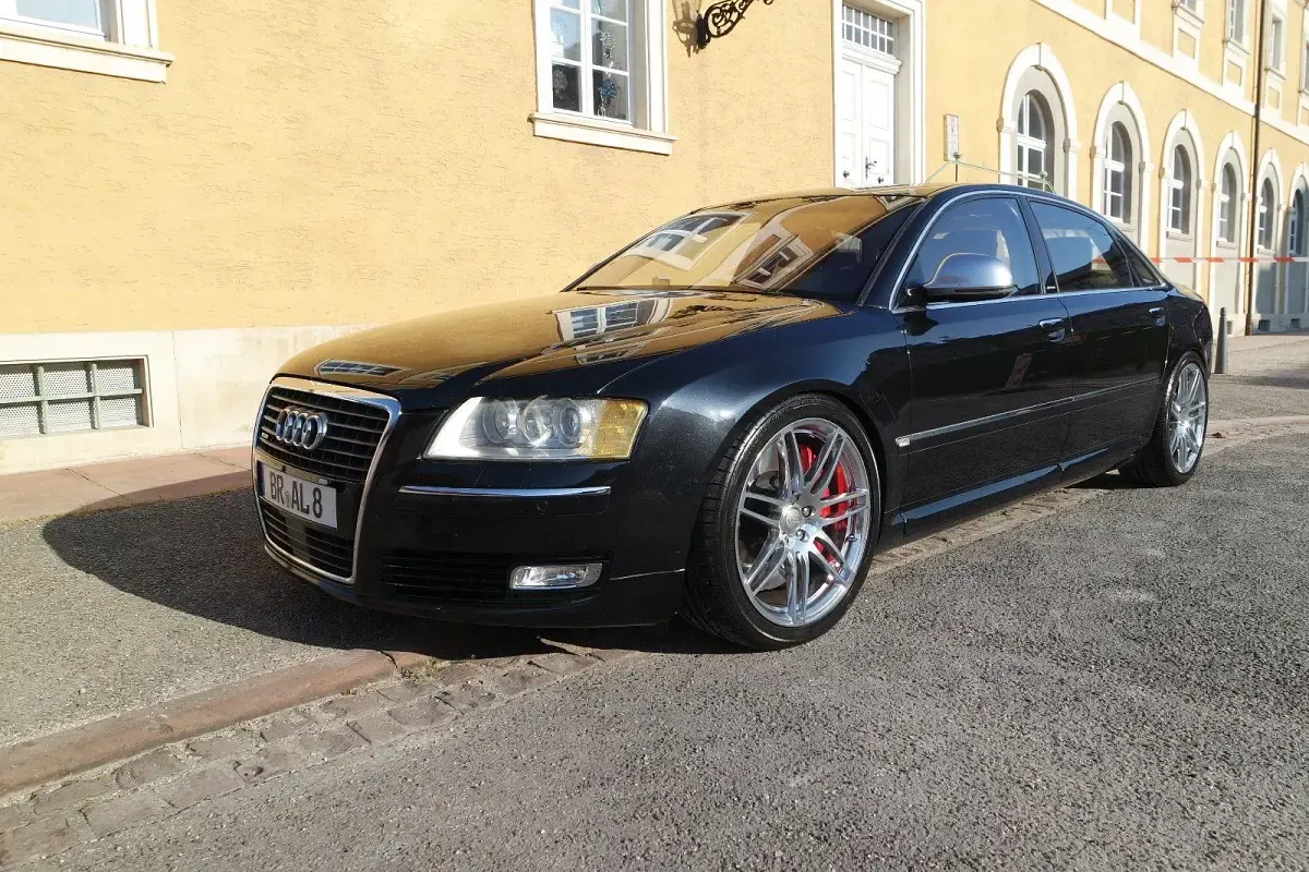 Gebraucht Audi A8 Business 2007 Schwarz Limousine