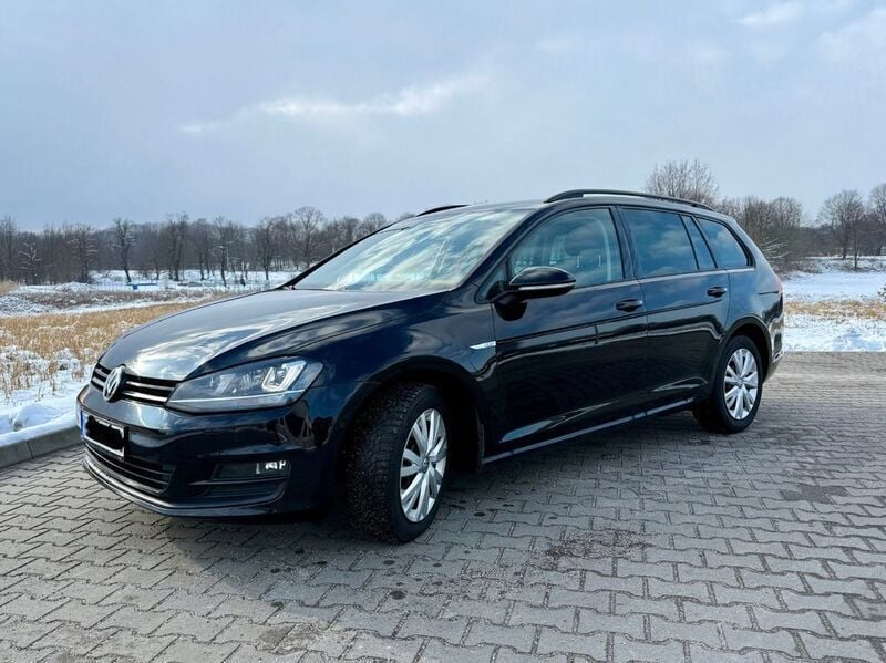 Schwarz Gebraucht 2015 VW Golf VII Cup Kombi | 8.990 € (Superpreis) - Bild 1/4