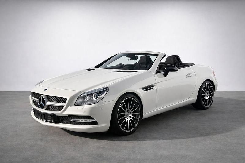 Gebraucht Mercedes SLK250 204 PS (150 kW) 2013 Weiß Cabrio