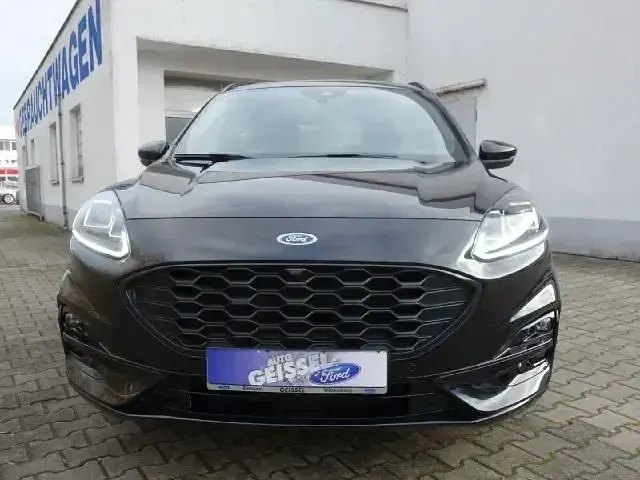 Gebraucht Ford Kuga ST-Line X 120 PS (88 kW) 2024 Obsidianschwarz metallic SUV