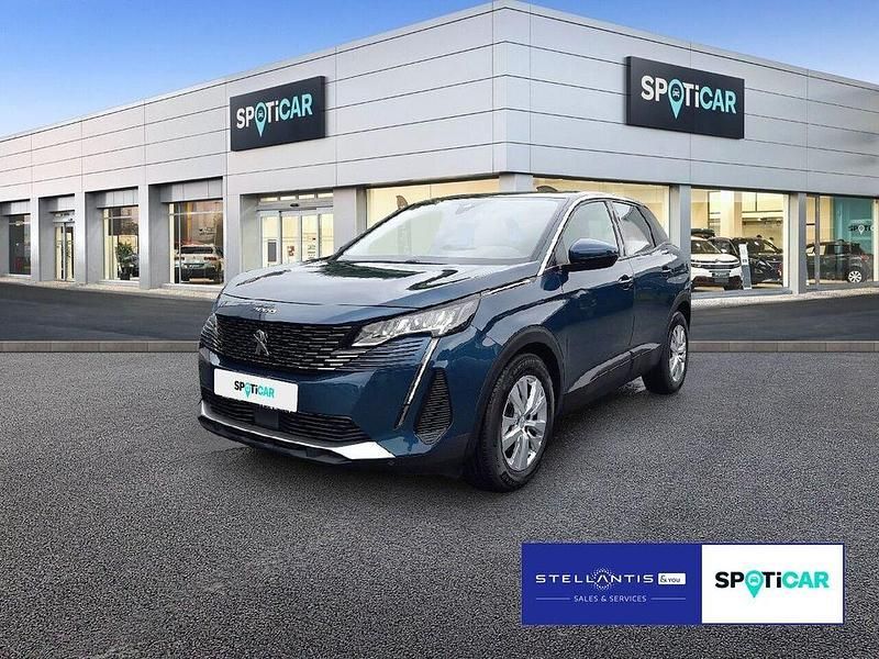 Blau Gebraucht 2021 Peugeot 3008 Active SUV | 18.790 € (Guter Preis) - Bild 1/4